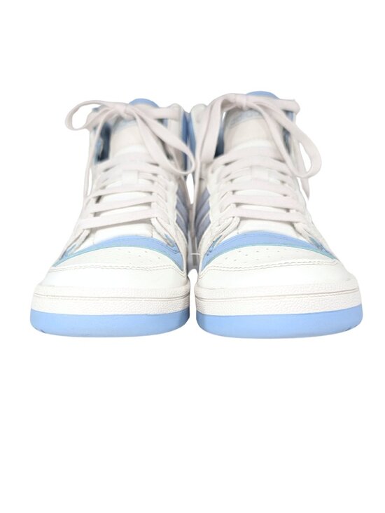 Adidas Womens 8 Break Start Mid White Glow Blue Lace Up Sneakers IH7879 main image 8